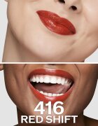 Shiseido Makeup Technosatin gel lipstick satenasta šminka odtenek 416 Red Shift 4 g