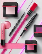 Shiseido Makeup Technosatin gel lipstick satenasta šminka odtenek 422 Fuchsia Flux 4 g