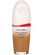Shiseido Revitalessence Skin Glow Foundation lahki tekoči puder s posvetlitvenim učinkom SPF 30 odtenek Bronze 30 ml