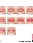 Shiseido Shimmer GelGloss bleščeči sijaj za ustnice z vlažilnim učinkom odtenek 07 Shin Ku Red 9 ml