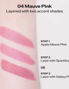 Shiseido Technosatin Pink satenasta šminka odtenek 05 Galaxy Pink 3.3 g
