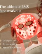 Silk'n LED&EMS maska za obraz proti gubam s tehnologijama LED in EMS 1 kos