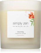 Simply Zen Sensorials Blooming Fragrance Candle dišeča sveča 120 g