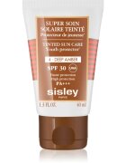 Sisley Super Soin Solaire Teinté zaščitna tonirana krema za obraz SPF 30 odtenek 4 Deep Amber 40 ml