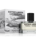 Sister's Aroma Car Perfume Tonka + Wood dišava za avto 60 ml