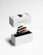 Sister's Aroma Metal Hair Clip sponka krokodilček za lase barva Milk Chocolate 1 kos