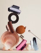 Sister's Aroma Metal Hair Clip sponka krokodilček za lase barva Milk Chocolate 1 kos