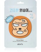 Skin79 Animal For Dry Monkey maska iz platna z visokim vlažilnim in hranilnim učinkom 23 g