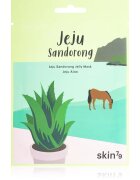 Skin79 Jeju Sandorong Jeju Aloe pomirjevalna tekstilna maska z vlažilnim učinkom 33 ml