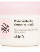 Skin79 Rose Waterfull nočna vlažilna maska z vrtnično vodo 100 ml