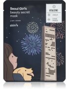 Skin79 Seoul Girl's Beauty Secret učvrstitvena maska iz platna za konture obraza 20 g