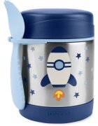 Skip Hop Spark Style Rocket jedilni set za otroke 3 y+