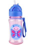 Skip Hop Zoo Tritan steklenička s slamico Butterfly 12m+ 1 kos