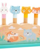 Small foot by Legler Game Pop Up Animals aktivnostna igrača 18m+ 1 kos