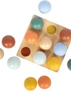 Small foot Montessori Sorting Game with Balls razvrščevalna igra 12m+ 15 kos