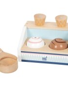 Small foot Wooden Ice Cream Stand Fresh komplet igrač za otroke 3 y+ 1 kos