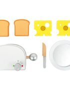 Small foot Wooden Toaster Breakfast komplet igrač iz lesa 3y+ 7 kos