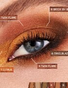 Smashbox Always On Mood Board Eye Shadow Palette paleta senčil za oči odtenek Fiery Vibes 68 g