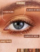 Smashbox Always On Mood Board Eye Shadow Palette paleta senčil za oči odtenek Fiery Vibes 68 g