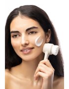 So Eco Facial Cleansing Brush obojestranska čistilna krtačka za obraz z ročajem ki ga je mogoče kompostirati 1 kos