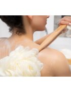 So Eco Long Handle Shower Pouf gobica za umivanje telesa s podaljšanim ročajem 1 kos