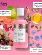 so!flow Energizing Shower Sorbet vlažilni sorbet za telo za tuš Guava Lychee 400 ml