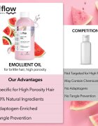 so!flow High Porosity Hair Emollient Oil vlažilno olje za lomljive in izčrpane lase 150 ml