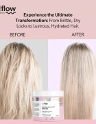 so!flow High Porosity Hair Protein-Emollient Mask maska za okrepitev las za lomljive in izčrpane lase 400 ml