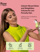 so!flow Low Porosity Hair Protein-Emollient Conditioner balzam za lase brez volumna 400 ml