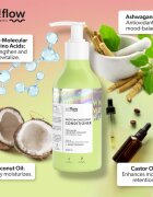 so!flow Low Porosity Hair Protein-Emollient Conditioner balzam za lase brez volumna 400 ml