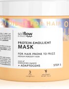 so!flow Medium Porosity Hair Protein-Emollient Mask maska za lase proti krepastim lasem 400 ml