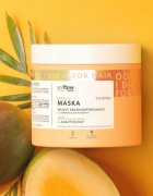 so!flow Medium Porosity Hair Protein-Emollient Mask maska za lase proti krepastim lasem 400 ml