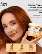 so!flow Medium Porosity Hair Protein-Emollient Mask maska za lase proti krepastim lasem 400 ml