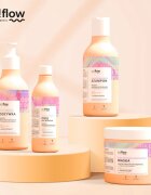 so!flow Medium Porosity Hair Protein-Emollient Mask maska za lase proti krepastim lasem 400 ml