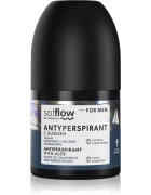 so!flow Men Antiperspirant antiperspirant roll-on za moške Aloe scent of Grapefruit and Sandalwood 50 ml