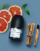 so!flow Men Antiperspirant antiperspirant roll-on za moške Aloe scent of Grapefruit and Sandalwood 50 ml