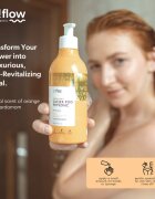 so!flow Sensual Shower Oil olje za prhanje za suho kožo Orange with Cardamom 400 ml