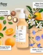 so!flow Sensual Shower Oil olje za prhanje za suho kožo Orange with Cardamom 400 ml