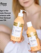 so!flow Sensual Shower Oil olje za prhanje za suho kožo Orange with Cardamom 400 ml