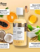 so!flow Smoothing Shower Shake gel za prhanje za vse tipe kože Papaya & Orange 400 ml