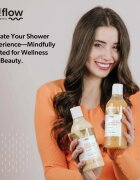 so!flow Smoothing Shower Shake gel za prhanje za vse tipe kože Papaya & Orange 400 ml