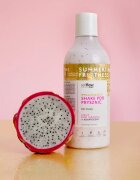 so!flow Smoothing Shower Shake gel za prhanje za vse tipe kože Pithaja & Pomegranate 400 ml