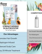 so!flow Strenghtening Scalp Booster krepilni serum za okrepitev in rast las 100 ml