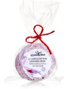 Soaphoria Lavender Fields Fizzy Bath Bomb kroglica za kopanje z regeneracijskim učinkom 85 g