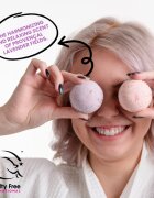 Soaphoria Lavender Fields Fizzy Bath Bomb kroglica za kopanje z regeneracijskim učinkom 85 g