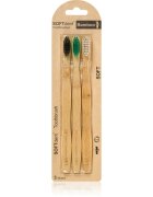 SOFTdent Bamboo Soft - 3 pack bambusova zobna ščetka 3 kos