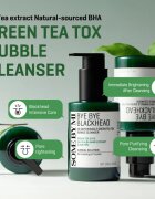 Some By Mi Bye Bye Blackhead 30 Days Miracle Green Tea Tox Bubble Cleanser aktivna čistilna pena proti črnim pikicam 120 g