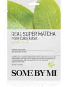 Some By Mi Clinical Solution Super Matcha Pore Care Mask negovalna maska iz platna za zmanjšanje por in mat videz kože 20 g