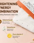 Some By Mi Galactomyces Glutathione Glow Serum Mask revitalizacijska maska iz platna za občutljivo in suho kožo 22 g