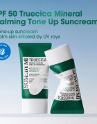 Some By Mi Truecica Mineral Calming Tone-up Suncream pomirjajoča in zaščitna krema SPF 50+ 50 ml